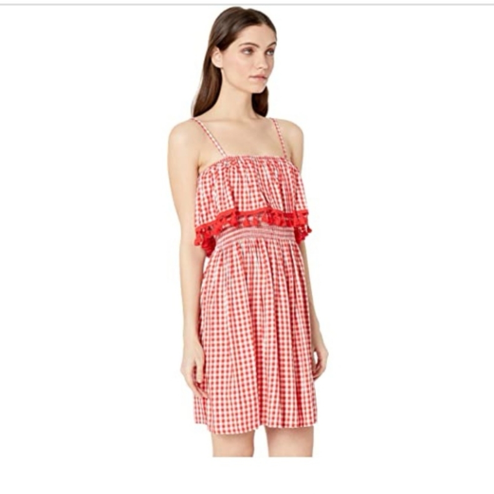 Jack by BB DAKOTA Gingham Summer fit & flare dress